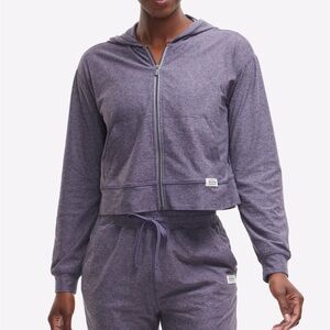 NWT PELOTON Dreamblend Full Zip Ash